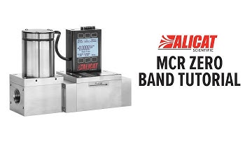Alicat Mass Flow Controller: Tutorial- Zero Band