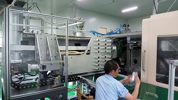 VIBOT ROBOT side entry robot take out  preform application