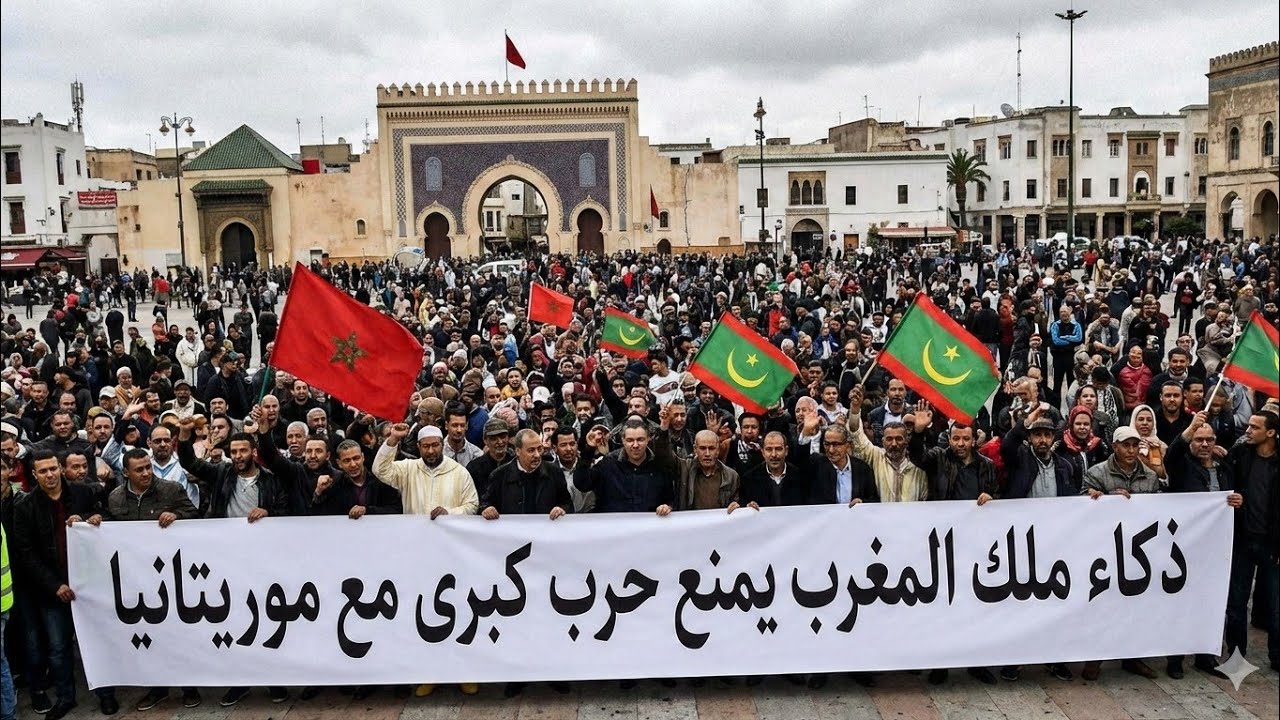 ( المعجزة ) ذكاء ملك المغرب يمنع حرب كبرى مع موريتانيا