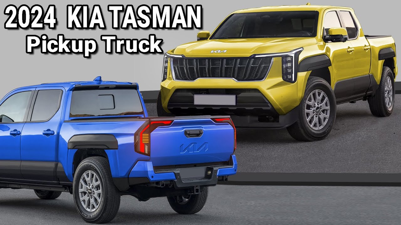 2024 KIA Tasman Tickup Truck: New Model, first look!