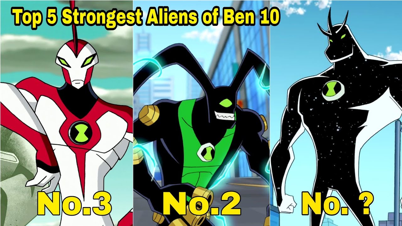 Top 20 Most Powerful Ben 10 Aliens