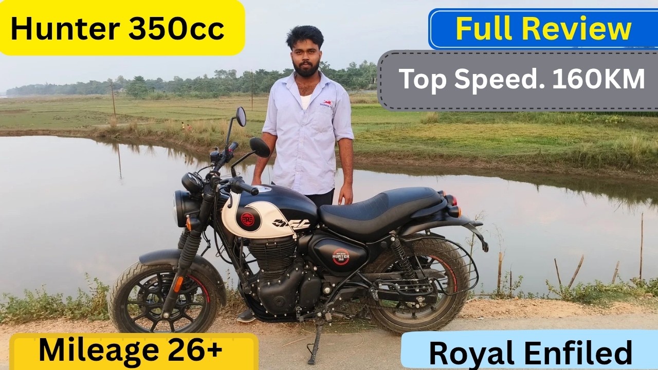 Hunter 350.2025 Top Model Hunter 350 Royal Full Review. | Zahidul vlog. 