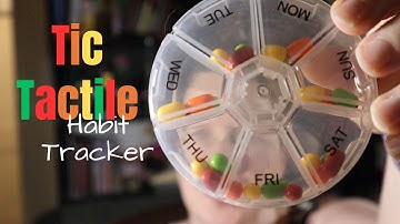 A Tactile Habit Tracker Using TicTacs! Physical Habit Tracker for those who Don