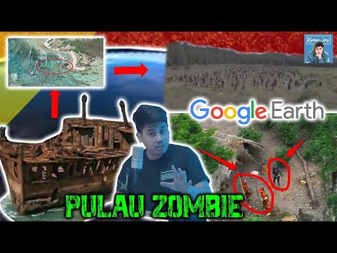 MELIHAT PULAU SENTINEL DARI KAMERA SATELIT GOOGLE EARTH DAN PENAMPAKAN PULAU ZOMBIE