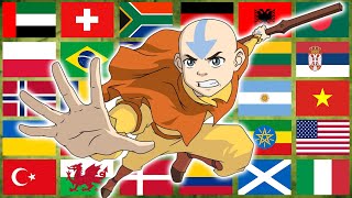 Aang in 70 Languages Meme