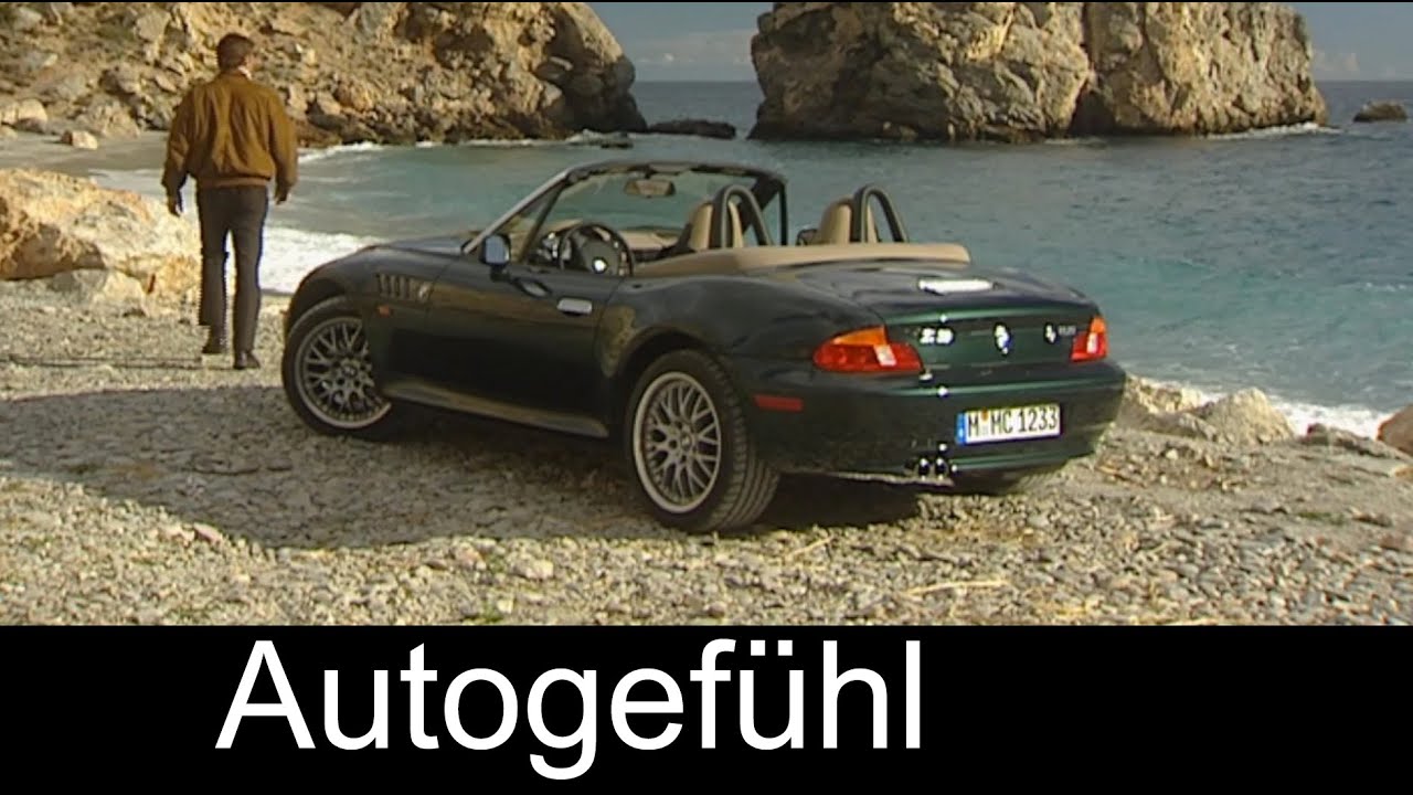 neuero ship unloader BMW Z3 Roadster heritage video driving exterior interior (1999) - Autogefühl
