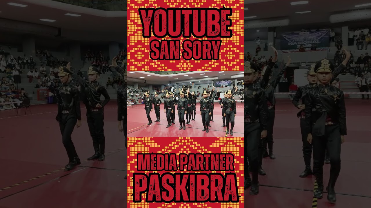 Paskibra Ebew Team SMAN 2 Negeri Agung Lampung di Final Tour Forbasi 