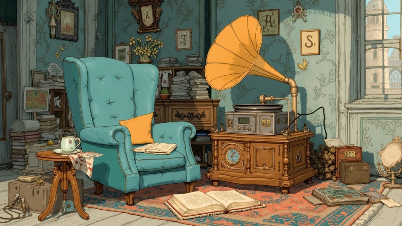 Откройте винтажную музыку 1940-х: расслабляющие старые хиты, ностальгический джаз и ретро-атмосфера