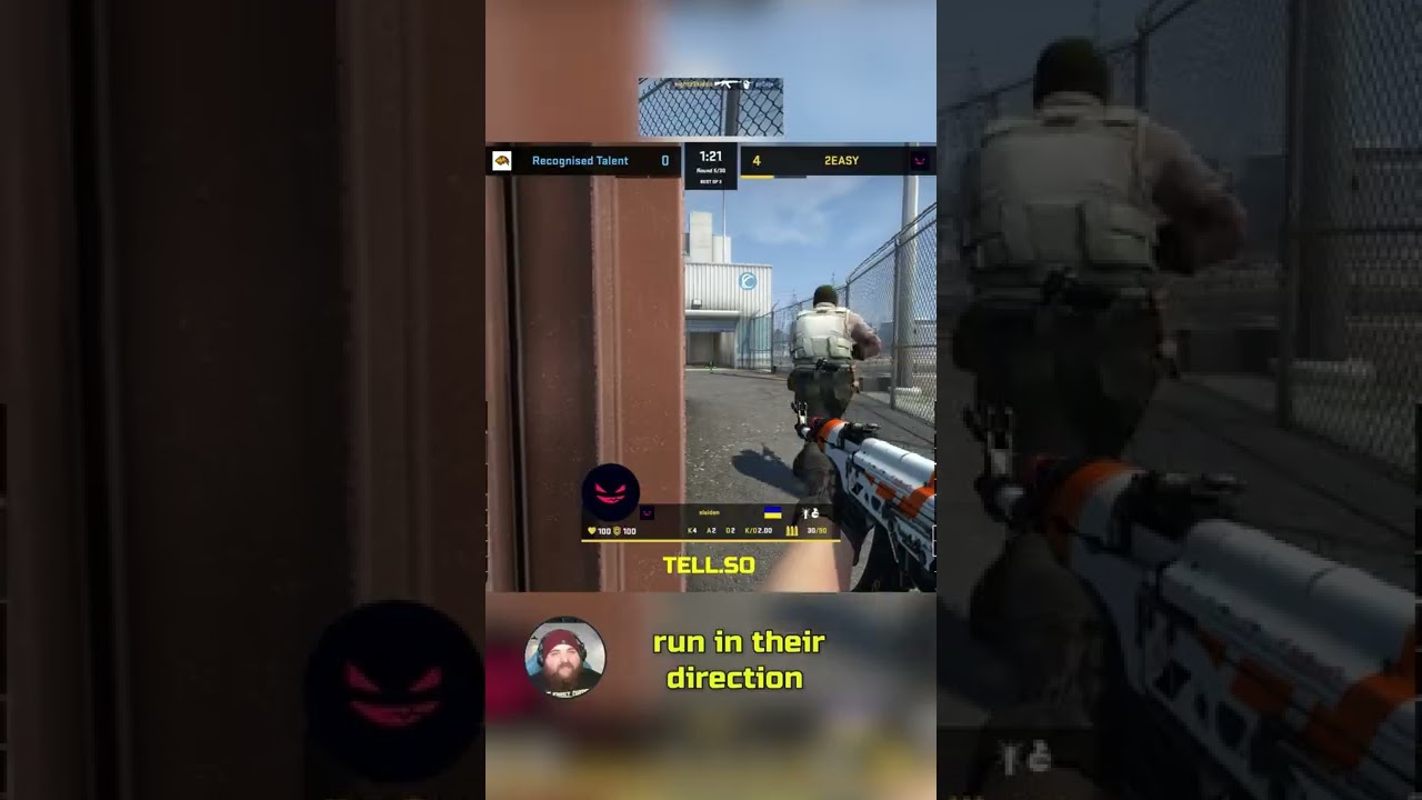 Easiest 4K spray down ever, crab walk OP 🦀🔥| CS:GO 