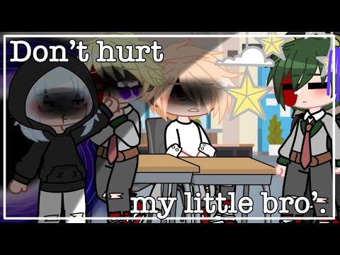 Don’t hurt my little bro. // Inspired by : @AikoDaiko // Shiggy And Deku brothers AU // HCBLT