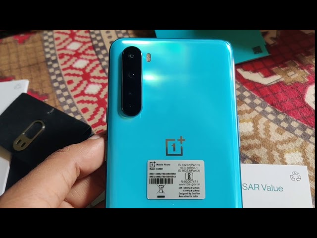 Oneplus Nord 5g 12 Gb Ram 256gb Storage Blue Marble Color Unboxing Youtube