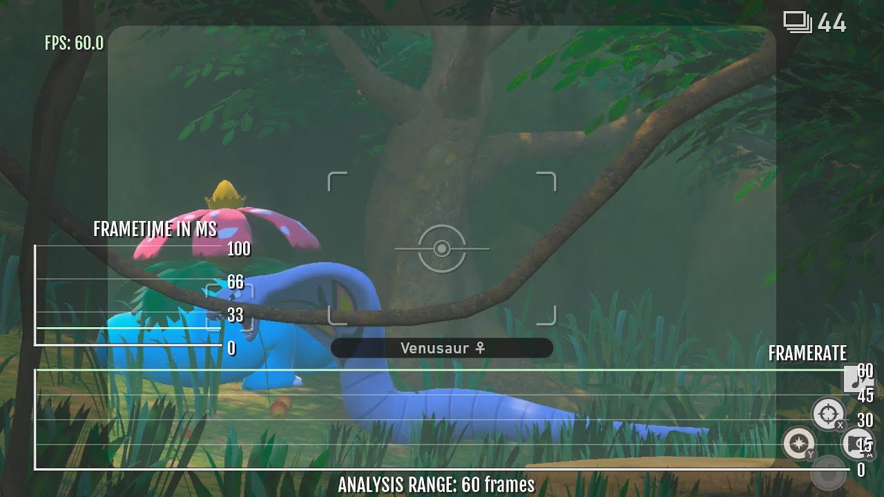 New Pokemon Snap FPS Test