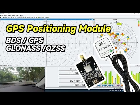 Yahboom GPS Module support BDS GPS GLONASS QZSS for Drone and ROS Robot