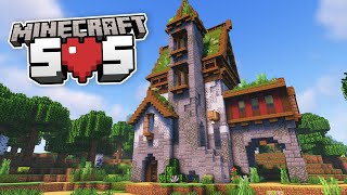 Minecraft SOS  Ep 5: THE VILLAGER TRADING HALL!!!