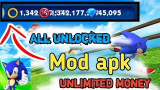 Sonic Dash Mod APK unlimited money screenshot 3