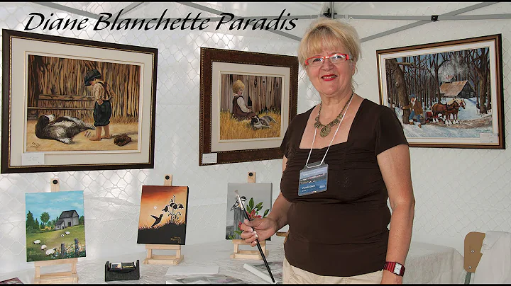 Diane Blanchette Paradis, artiste peintre 2015