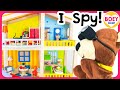 I Spy with my Little Eye - Toy DollHouses, Learning videos for Toddlers in English, Doll House