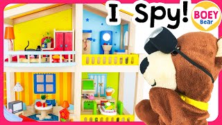 I Spy with my Little Eye - Toy DollHouses, Learning videos for Toddlers in English, Doll House screenshot 3