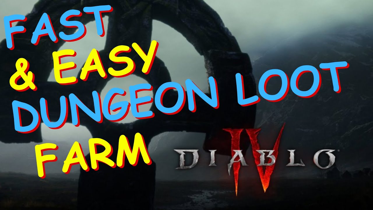 DUNGEON LOOT FARM | DIABLO 4 | Uniques, Legendaries, The Butcher, Quick