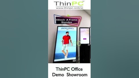 Digital signage Demo showroom