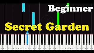 Secret Garden Easy Piano