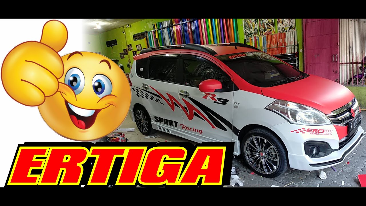 Cutting Stiker Ertiga Modifikasi Stiker Suzuki Ertiga Ertiga Indonesia Youtube