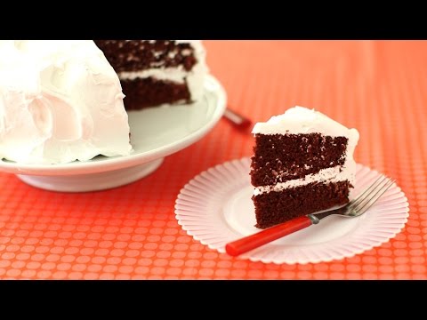 Red Velvet Cake with 7 Minute Frosting, Oh My!
