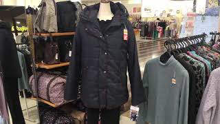 デニム風ゆったりジャケットコート　さらに割引婦人服セール　グレース　足利