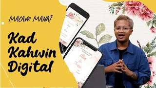 Cara Buat Kad Kahwin Digital   Video |  Guna Canva Free, Siap Ada Lagu! | Macam Mana