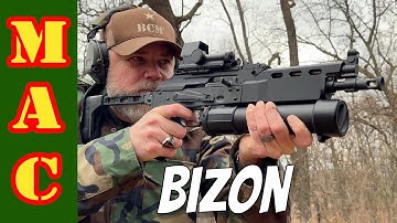 The Russian PP-19 Bizon at home.