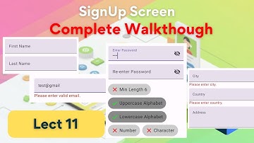 SignUp-11 - Complete Walkthrough of SignUp Screen | SignUp Form | MVVM | Compose | Android Rashid