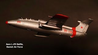 Kopro 1/72 L-29 Delfin, Royal Danish Air Force. My first entry to the Nordic Power group build