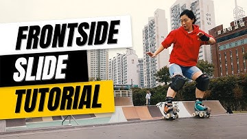 How to Frontside Slide on Roller Skates | Trick Tutorial