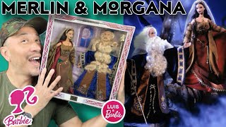 Barbie GIFTSET MERLIN  Y MORGANA 2000