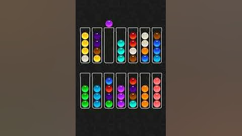 Ball Sort Color Water Puzzle Solution Level 659