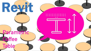Revit Family - Parametric Coffee table 1/6 - Form