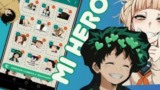 Stickers para Whatsapp My Hero Academia screenshot 4