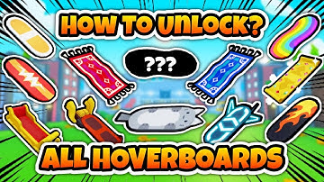 All hoverboards in Pet Simulator X (How To Get Them)(2022)