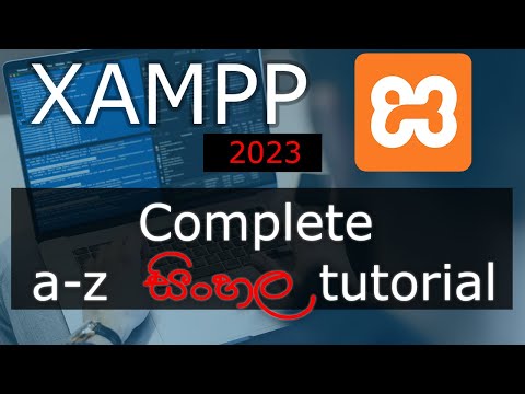 XAMPP A-Z Full Sinhala tutorial 2023 | path to change