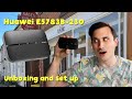 Unboxing and Setting up the Huawei E5783B-230 - Three UK 4G+ MiFi - IS IT UNLOCKED?
