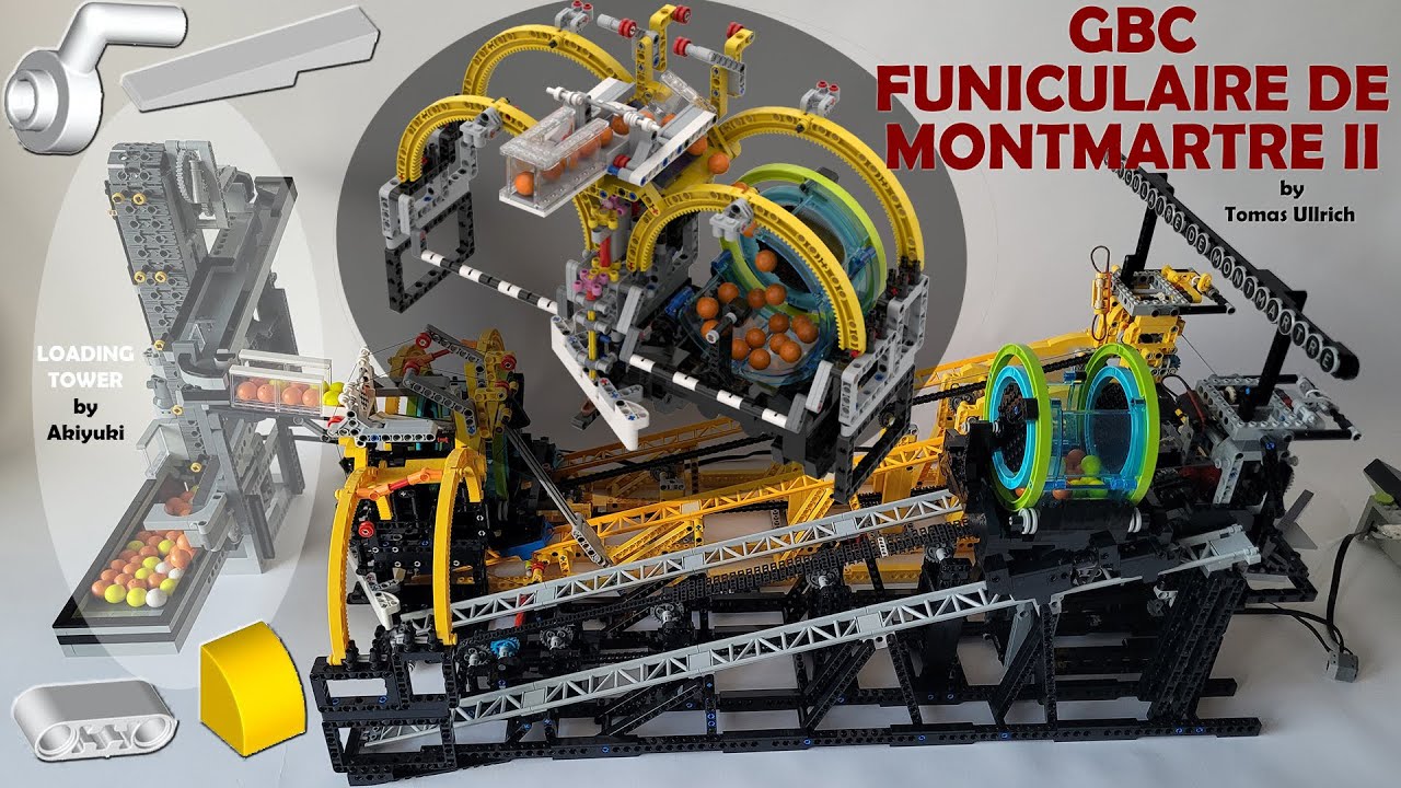 LEGO GBC Funiculaire de Montmartre - part II