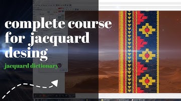 Complete Jacquard Design in 10 Minutes 👍