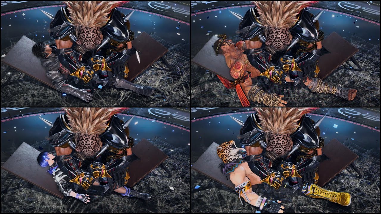 TEKKEN 8: Armor King's Win Poses/Interactions with All Characters + DLC