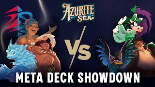 [META GAMEPLAY] DISNEY LORCANA META DECK GAMEPLAY! Ruby Sapphire Control vs Emerald Amethyst