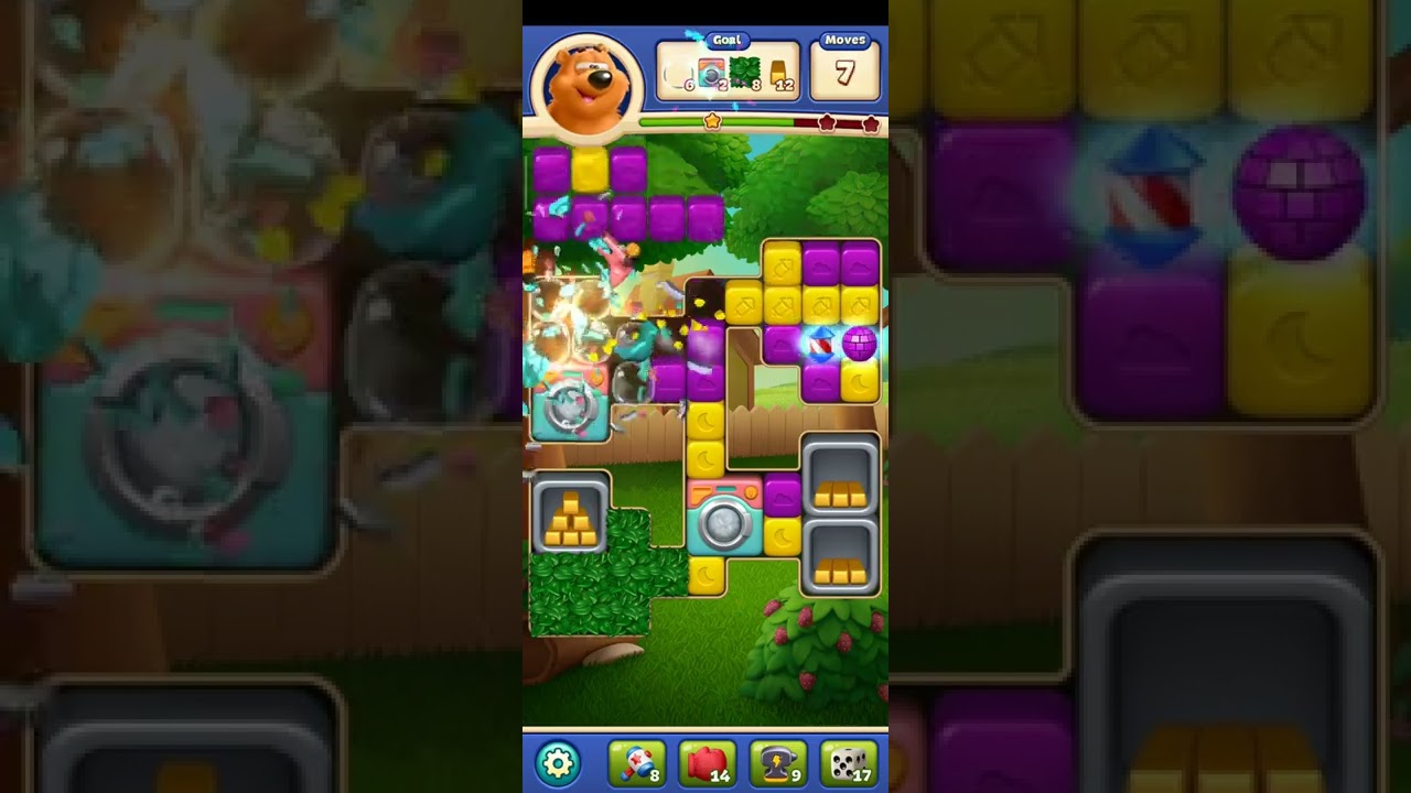 Toon Blast Level 6468 (Hard Level)