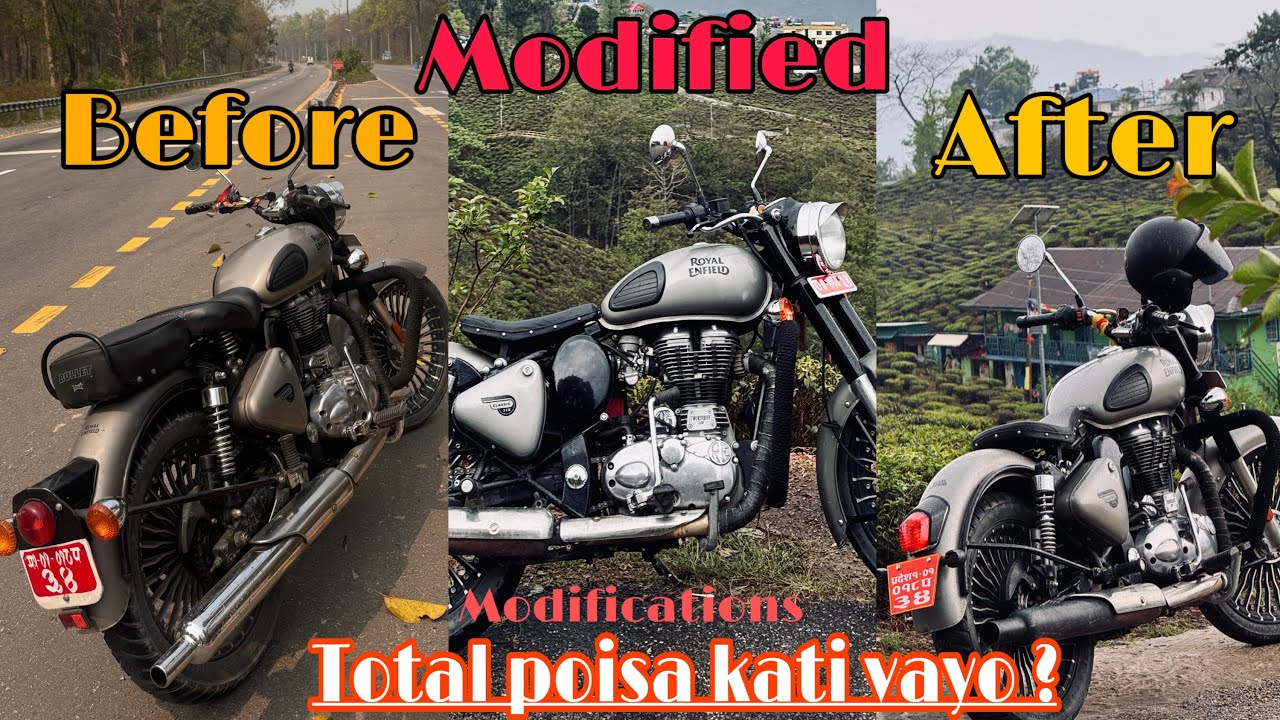 Classic 350 Pokhreli modification  garda kati kharcha hunxa ta ?