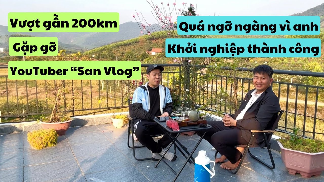 Vlog31| Vượt 200km Gặp YouTuber ‘San Vlog’ | Người Việt XKLĐ Về Nước Khởi Nghiệp Thành Công