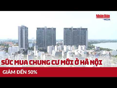 Hanoi's New Apartment Purchasing Power Drops by Up to 50% | Economic & Social News #social #economy