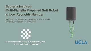 Bacteria-inspired Robotic Propulsion from Bundling of Soft Helical Filaments at Low Reynolds Number screenshot 2