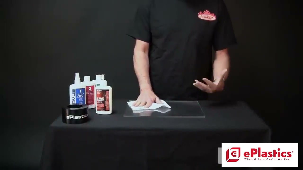 ePlastics | How to Clean Plexiglass